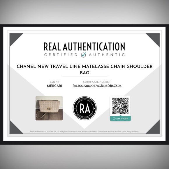 ❌ SOLD | Chanel Classic Flap Bag Authentic Travel Line - Beige - Picture 2 of 13
